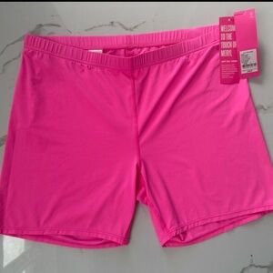 Lilly Pulitzer Hot Pink Bike Shorts NWT size L